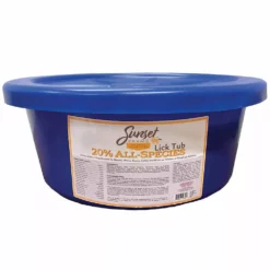 Cheapest ⭐ Sunset Farms All Species 20% Tub 50 Lb. 💯