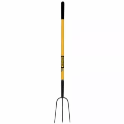 Coupon 👏 TRU PRO 3 Tine Manure Fork 54 In. W/ Fiberglass Handle 🎉