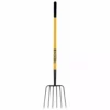 Cheapest ❤️ TRU PRO 6 Tine Manure Fork 54 In. W/ Fiberglass Handle 😍 -Livestock Sales 0036155