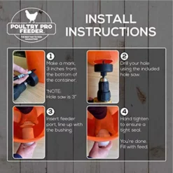 Brand new 🔥 Poultry Pro Feeder DIY Poultry Feeder 🤩 -Livestock Sales 0045670 2