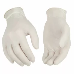 Coupon 🛒 Kinco Disposable White Latex Gloves 🥰