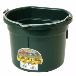 Discount 🥰 Little Giant Flat Back Plastic Bucket 8 Qt. 🧨 -Livestock Sales 1008321 1
