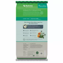 Budget ✔️ Nutrena NatureWise® Layer 16% Pellet Non Medicated Poultry Feed-40 Lb. 🌟 -Livestock Sales 7313977back