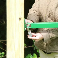 Top 10 🤩 Origin Point Brands Green Barrier Gate Adjustable 5-12 Ft. 🎁 -Livestock Sales 7327928 3 1