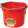 Discount 🥰 Little Giant Flat Back Plastic Bucket 8 Qt. 🧨