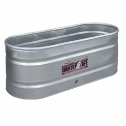 Deals ✔️ Country Tuff® Oval Galvanized Water Tank ✔️