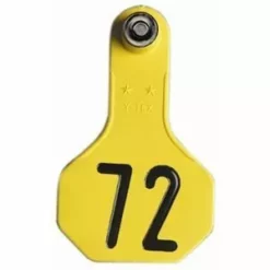 Outlet 👍 Y-Tex® 2-Piece Medium Yellow Ear Tags 51-75 🔥