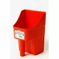 Cheapest ⭐ Little Giant 3 Quart Enclosed Feed Scoop Red 🔔