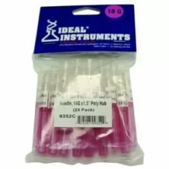 Cheapest 😍 Ideal® Polypropylene Hub Needles 18 Ga. X 1-1/2 In. 🎁