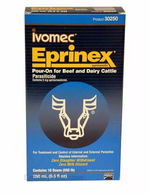 Outlet π Merial Eprinex/IVOMEC® Pour-On Cattle Wormer 250 ML π 3 Outlet π Merial Eprinex/IVOMEC® Pour-On Cattle Wormer 250 ML π
